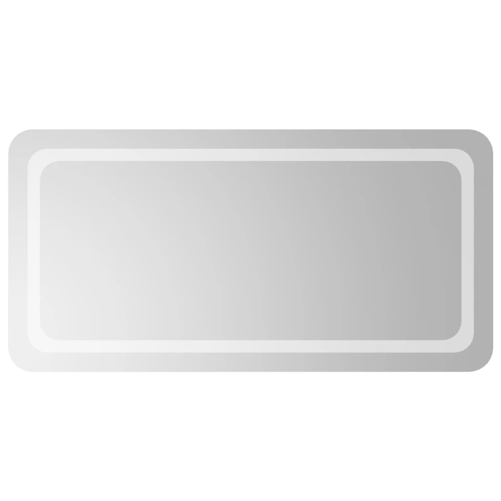 VidaXL Badezimmerspiegel LED 50x100 cm