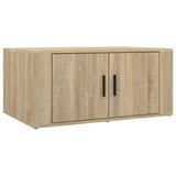 Vidaxl salontafel 80x50x36 cm bewerkt hout sonoma eikenkleurig