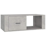 Vidaxl salontafel 100x50,5x35 cm bewerkt hout betongrijs