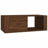 Vidaxl salontafel 100x50,5x35 cm bewerkt hout bruin eikenkleur