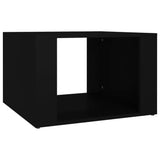 Vidaxl nachtkastje 57x55x36 cm bewerkt hout zwart