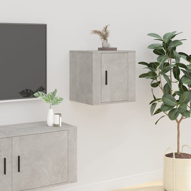 Vidaxl tv-wandmeubel 40x34,5x40 cm betongrijs