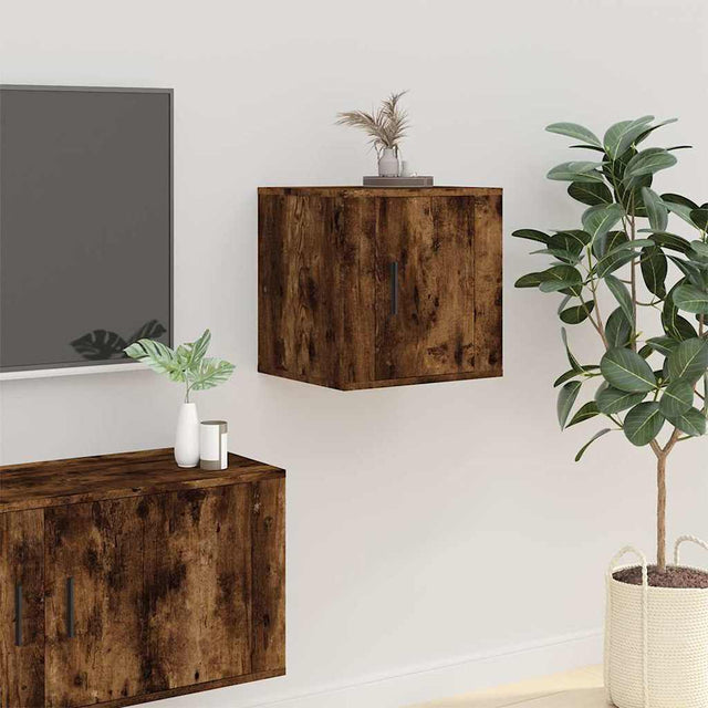 Vidaxl tv-wandmeubel 40x34,5x40 cm gerookt eikenkleurig