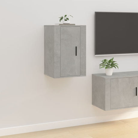 Vidaxl tv-wandmeubel 40x34,5x60 cm betongrijs