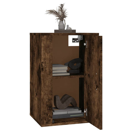 Vidaxl tv-wandmeubel 40x34,5x60 cm gerookt eikenkleurig