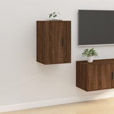 Vidaxl tv-wandmeubels 2 st 40x34,5x60 cm bruin eikenkleur