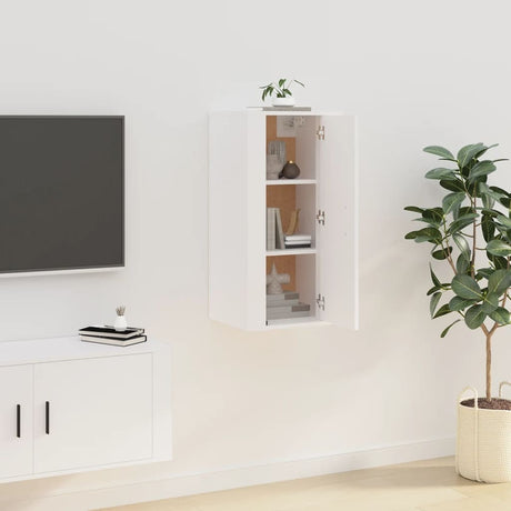 Vidaxl tv-wandmeubel 40x34,5x80 cm wit
