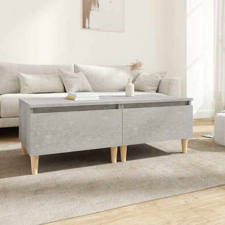 Vidaxl bijzettafels 2 st 50x46x35 cm bewerkt hout betongrijs