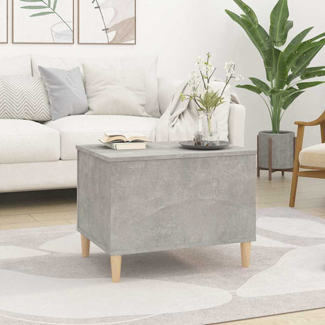 Vidaxl salontafel 60x44,5x45 cm bewerkt hout betongrijs
