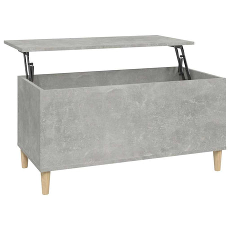 Vidaxl salontafel 90x44,5x45 cm bewerkt hout betongrijs