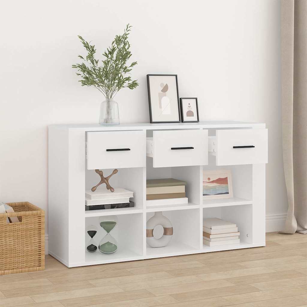 Vidaxl dressoir 100x30x59,5 cm bewerkt hout wit