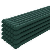 VidaXL Pflanzenpfähle 30 Stk. 180 cm Stahlgrün