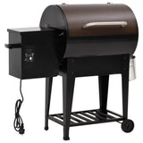 Vidaxl Pelletgrill mit Bodenplatte 94 cm Eisen schwarz