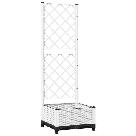 Vidaxx Pflanzgefäß mit Spalier 40x40x121,5 cm Polypropylen