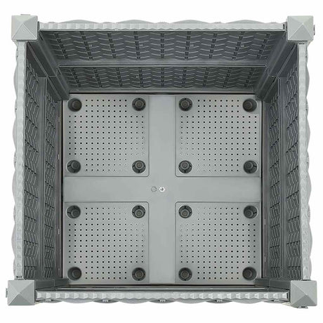 Vidaxx Pflanzgefäß erhöht 40x40x38 cm Polypropylen