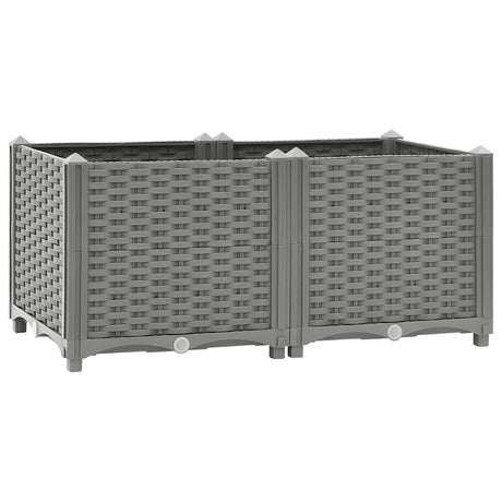 Vidaxx Pflanzgefäß erhöht 80x40x38 cm Polypropylen