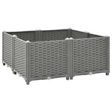 VidaXL Pflanzgefäß erhöht 80x80x38 cm Polypropylen