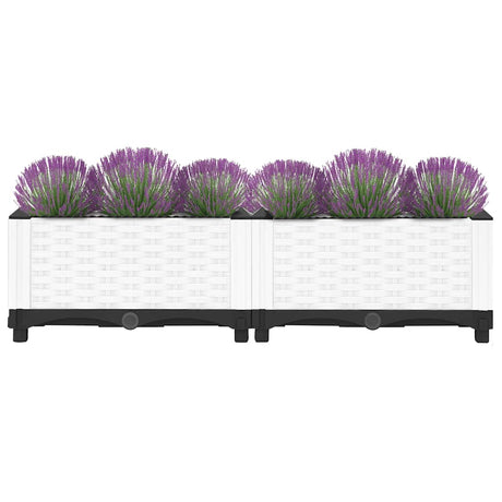 Vidaxx Pflanzgefäß erhöht 80x40x23 cm Polypropylen