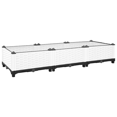 Vidaxx Pflanzgefäß erhöht 120x40x23 cm Polypropylen