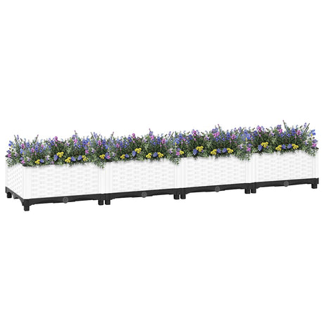 Vidaxx Pflanzgefäß erhöht 160x40x23 cm Polypropylen