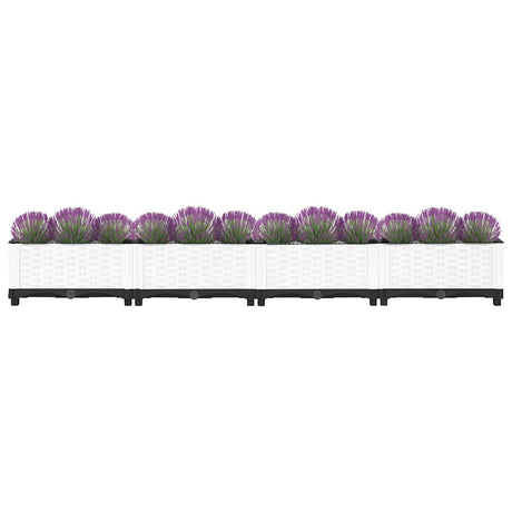 Vidaxx Pflanzgefäß erhöht 160x40x23 cm Polypropylen