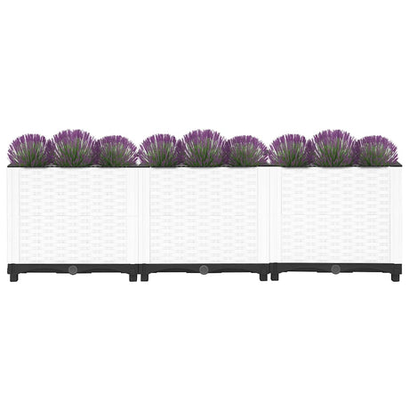 Vidaxx Pflanzgefäß erhöht 120x40x38 cm Polypropylen