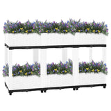 Vidaxx Pflanzgefäß erhöht 120x40x71 cm Polypropylen