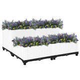 VidaXL Pflanzgefäß erhöht 80x80x38 cm Polypropylen
