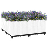 VidaXL Pflanzgefäß erhöht 80x80x38 cm Polypropylen
