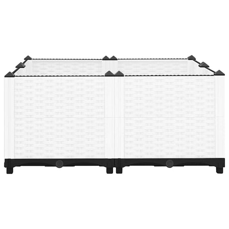 VidaXL Pflanzgefäß erhöht 80x80x38 cm Polypropylen