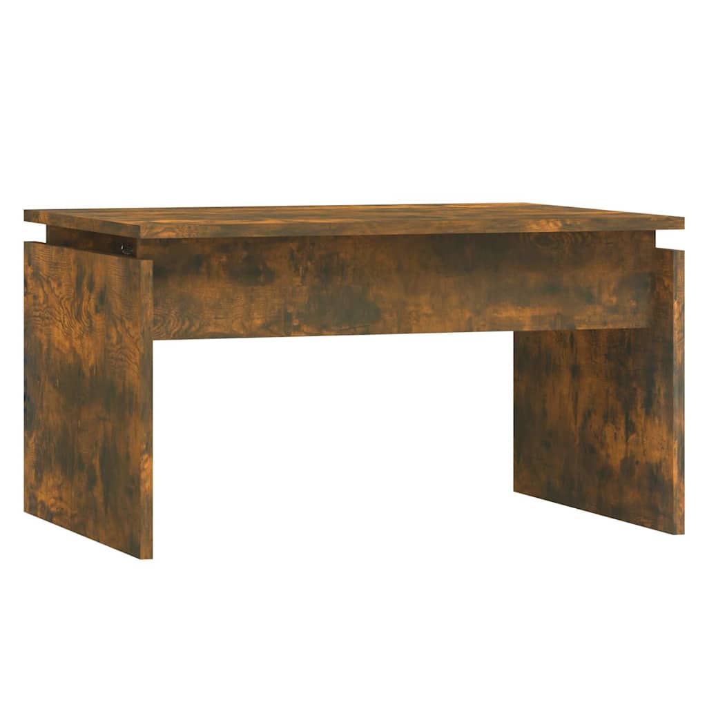 Vidaxl salontafel 68x50x38 cm bewerkt hout gerookt eikenkleurig