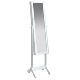 Vidaxx Spiegel freistehend 34x37x146 cm weiß