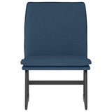 Vidaxl loungestoel 52x75x76 cm stof blauw