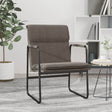 Vidaxl loungestoel 55x64x80 cm stof taupe