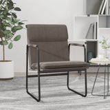Vidaxl loungestoel 55x64x80 cm stof taupe