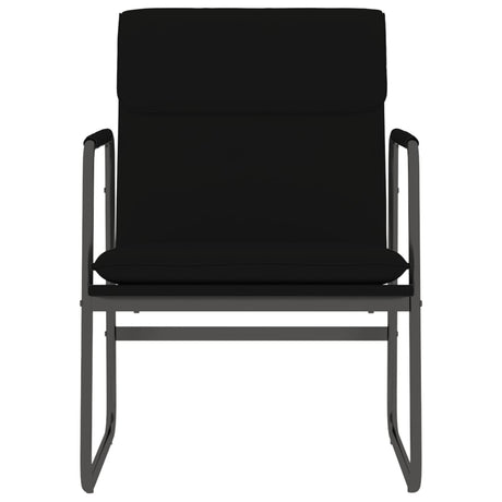 Vidaxl loungestoel 55x64x80 cm kunstleer zwart