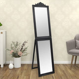 Vidaxx Spiegel freistehend 40x160 cm schwarz