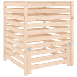 Vidaxx Kompostbehälter 82,5x82,5x99,5 cm massives Kiefernholz