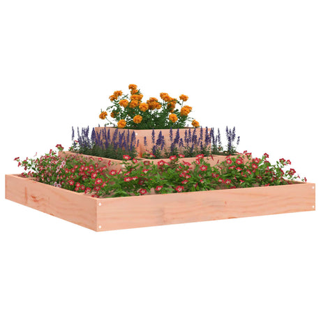 Vidaxx Pflanzgefäß 80x80x27 cm massives Douglasholz