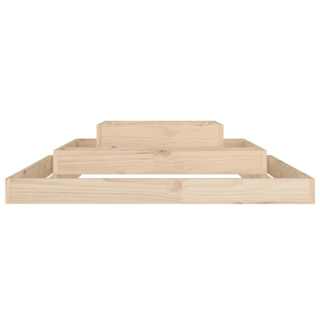 Vidaxx Pflanzgefäß 110x110x27 cm massives Kiefernholz