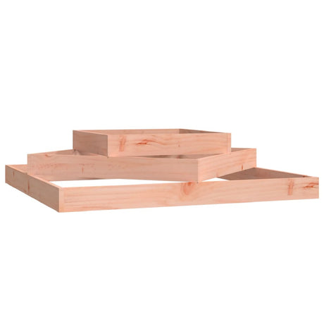 Vidaxl plantenbak 112x112x27 cm massief douglashout