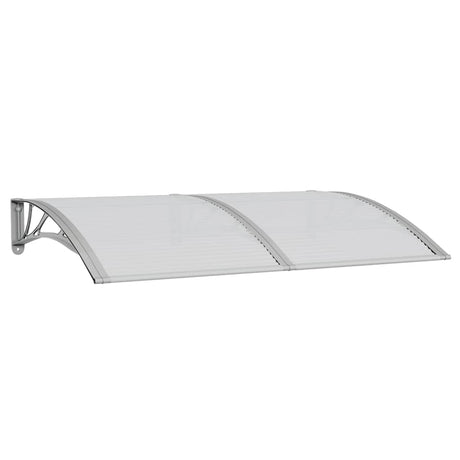 Vidaxx Türvordach 150x100 cm Polycarbonat grau