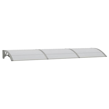 Vidaxx Türvordach 300x75 cm Polycarbonat grau