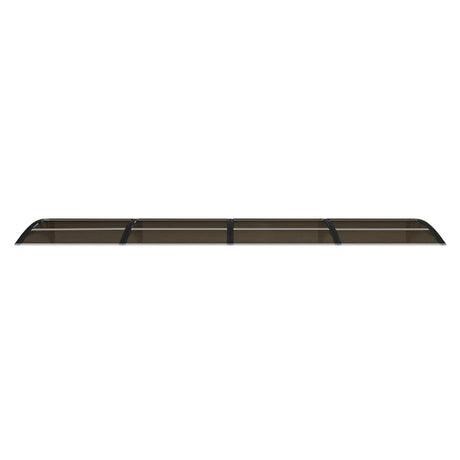 Vidaxx Türvordach 350x75 cm Polycarbonat schwarz