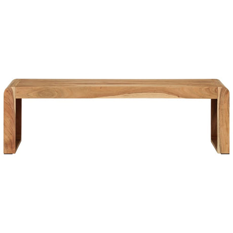 Vidaxl tv-meubel 110x33x33 cm massief acacoahout
