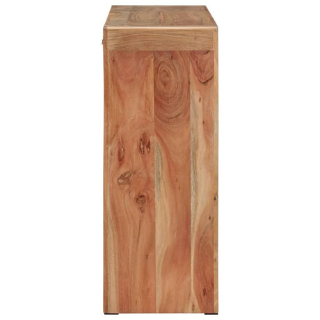 Vidaxl wandtafel 110x30x76 cm massief acaciahout