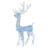 VidaXL Weihnachtsdekoration Rentier 2 Stk. 120 cm Acryl kaltweiß