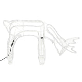 VidaXL Weihnachtsfigur Rentier 3 Stück 73x31x45 cm kaltweiß