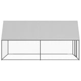 VidaXL Außenstall für Hühner 2x4x2 m aus verzinktem Stahl