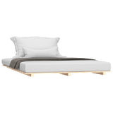 Vidaxl bedframe massief grenenhout 140x200 cm